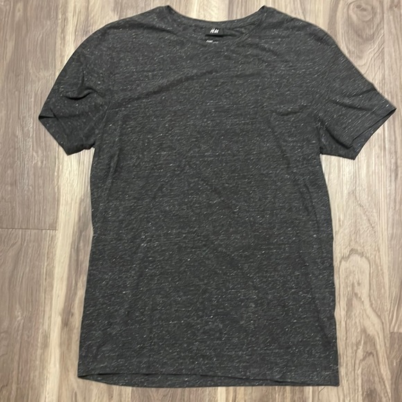H&M Other - Slim Fit H&M Heathered Black Tee